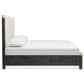 Nicolette Home Plum Creek 4 Piece King Panel Upholstered Bedroom Set in Ravenwood Black, , large