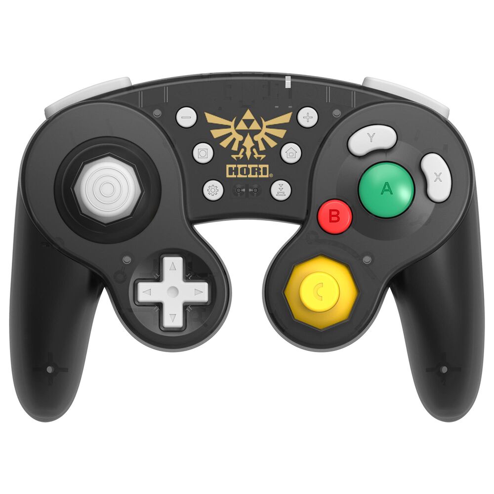 Hori Wireless Battle Pad Zelda in Black - Nintendo Switch, , large