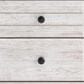 Ashley Makidern 4 Piece King Storage Bedroom Set with Six Drawers in Whitewash, , large