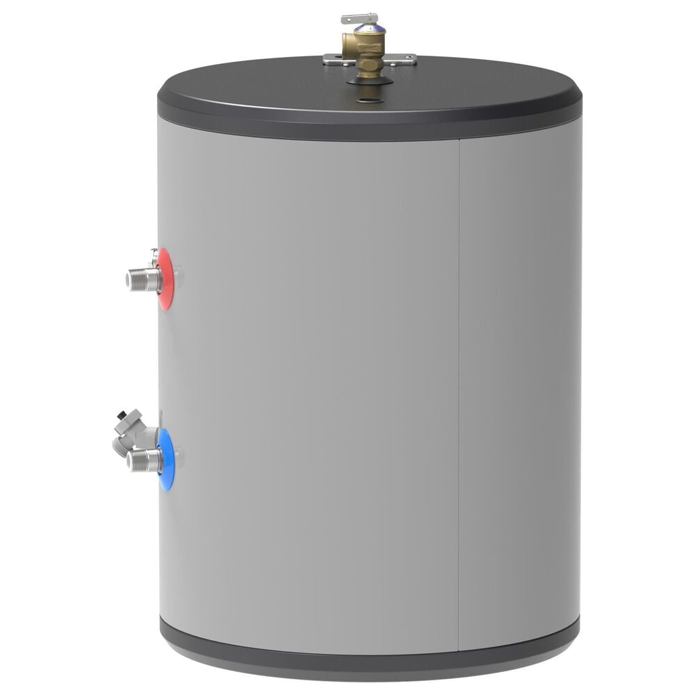 GE Appliances 18-Gallon Side Port Lowboy Electric Water Heater in Gray, , large
