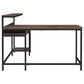 Signature Design by Ashley Arlenbry L-Shaped Desk with Storage in Weathered Oak, , large