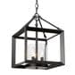 Golden Lighting Smyth Mini Chandelier in Matte Black, , large
