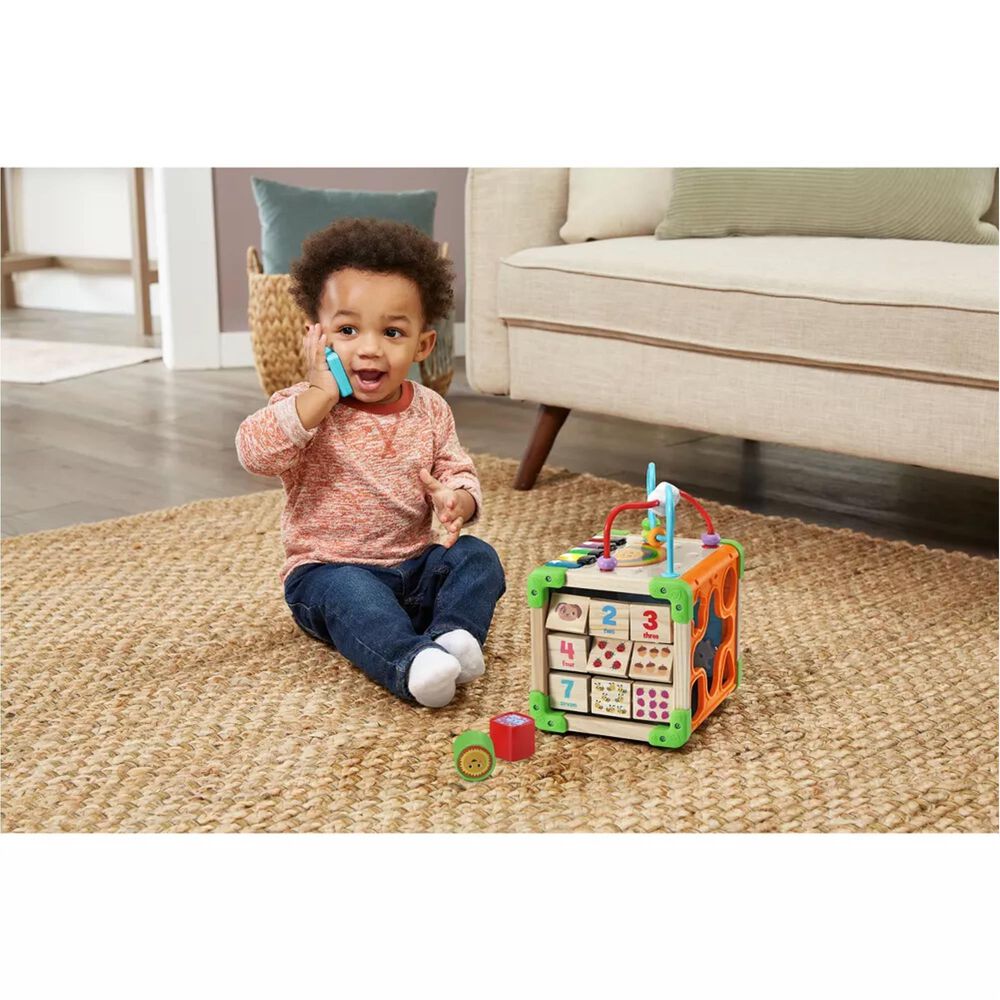 Leapfrog Touch and Learn Wooden Activity Cube, , large
