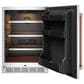 Thor Kitchen Gordon Ramsay 5 Cu. Ft. Outdoor Undercounter Beverage Cooler with Rose Gold Handle Kit in Stainless Steel, , large