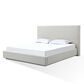 Urban Home Cotton Ball King Upholstered Bed in Bisque, , large