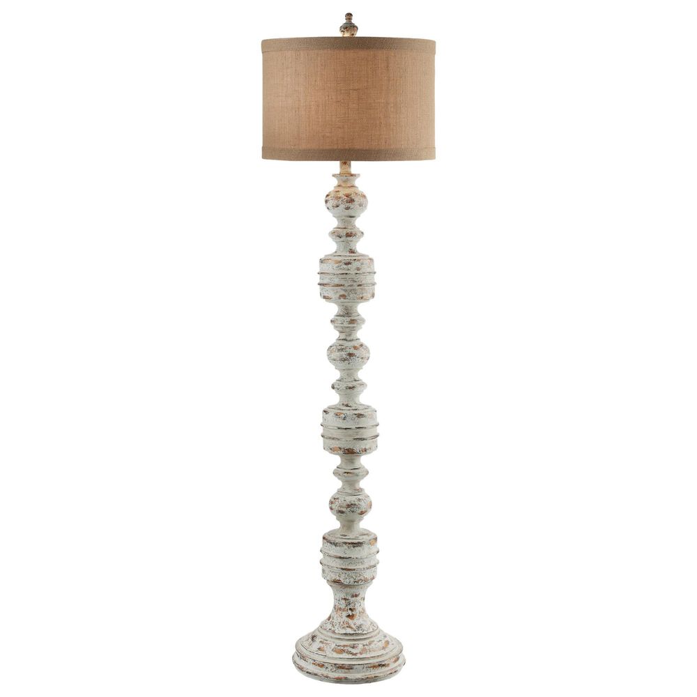 Crestview Collection Brunello Floor Lamp in Brown and Bronze, , large