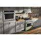 KitchenAid 4.1 Cu. Ft. Freestanding Gas Range with True Convection in Avocado Cream, , large