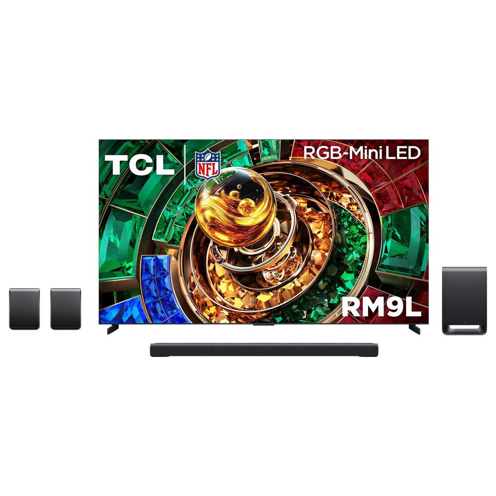TCL 98" Class RM9L Series 4K RGB Mini LED - Smart TV with S Class 5.1 Channel Soundbar System in Black, , large