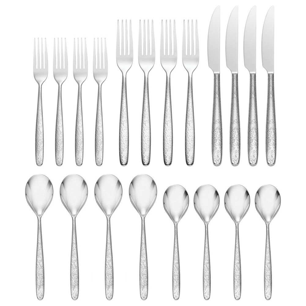 Lenox Storm 20-Piece Flatware Set in Silver, , large