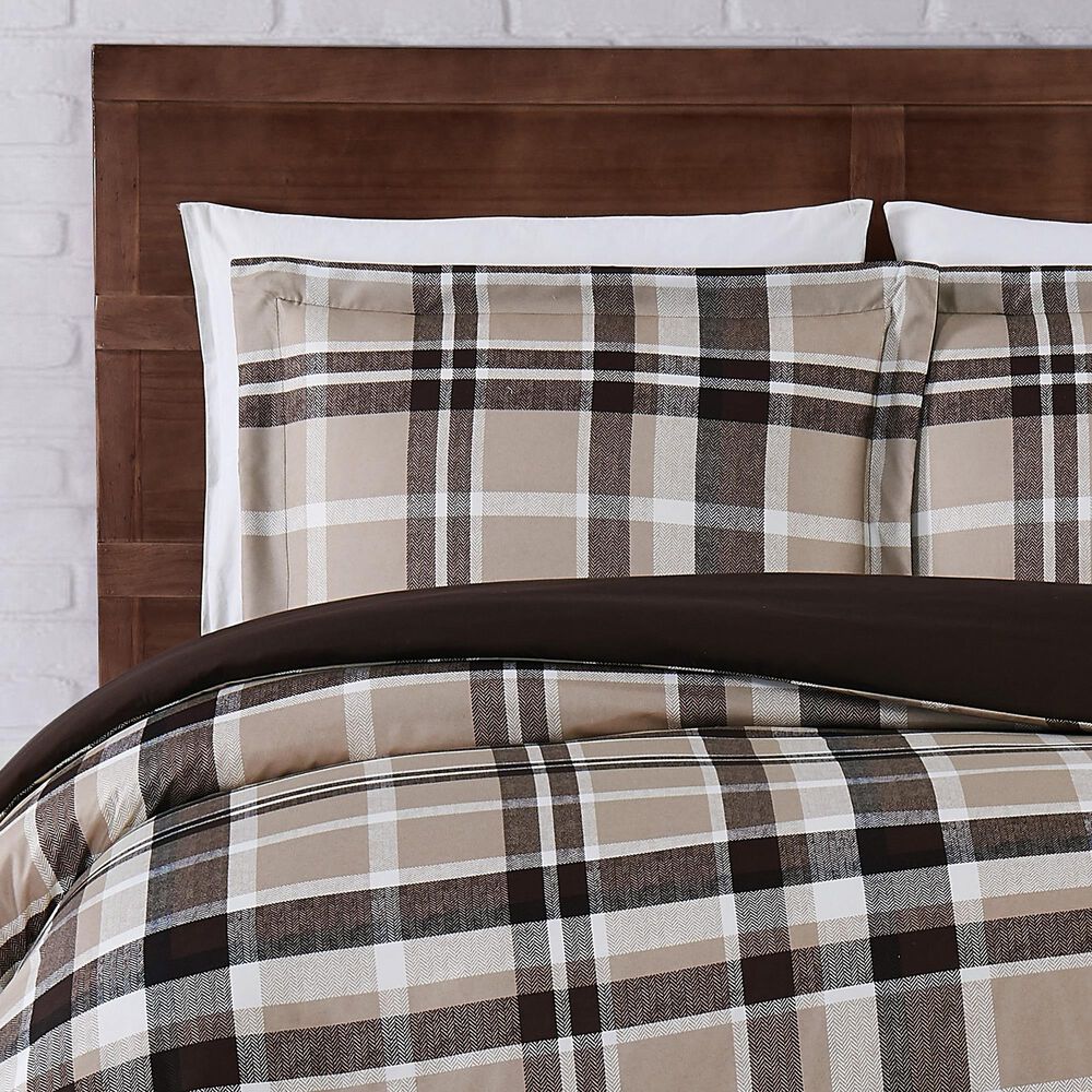 Pem America Truly Soft Paulette 2-Piece Twin XL Duvet Set in Taupe, , large