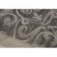 Nourison Damask DAS01 2"3" x 3"9" Grey Area Rug, , large