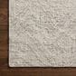 Loloi Raven 11"6" x 15" Silver and Ivory Area Rug, , large