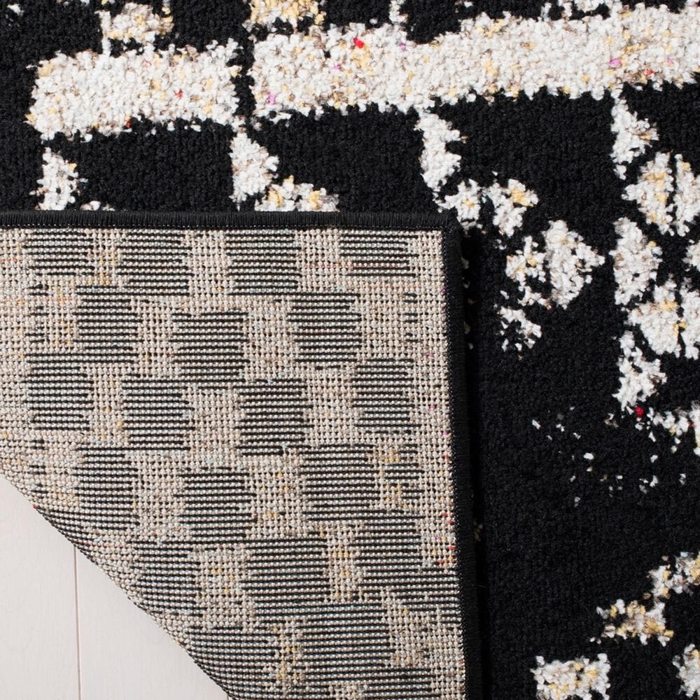Safavieh Adirondack ADR202Z 9&#39; x 12&#39; Black and Light Grey Area Rug, , large