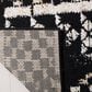 Safavieh Adirondack ADR202Z 9" x 12" Black and Light Grey Area Rug, , large