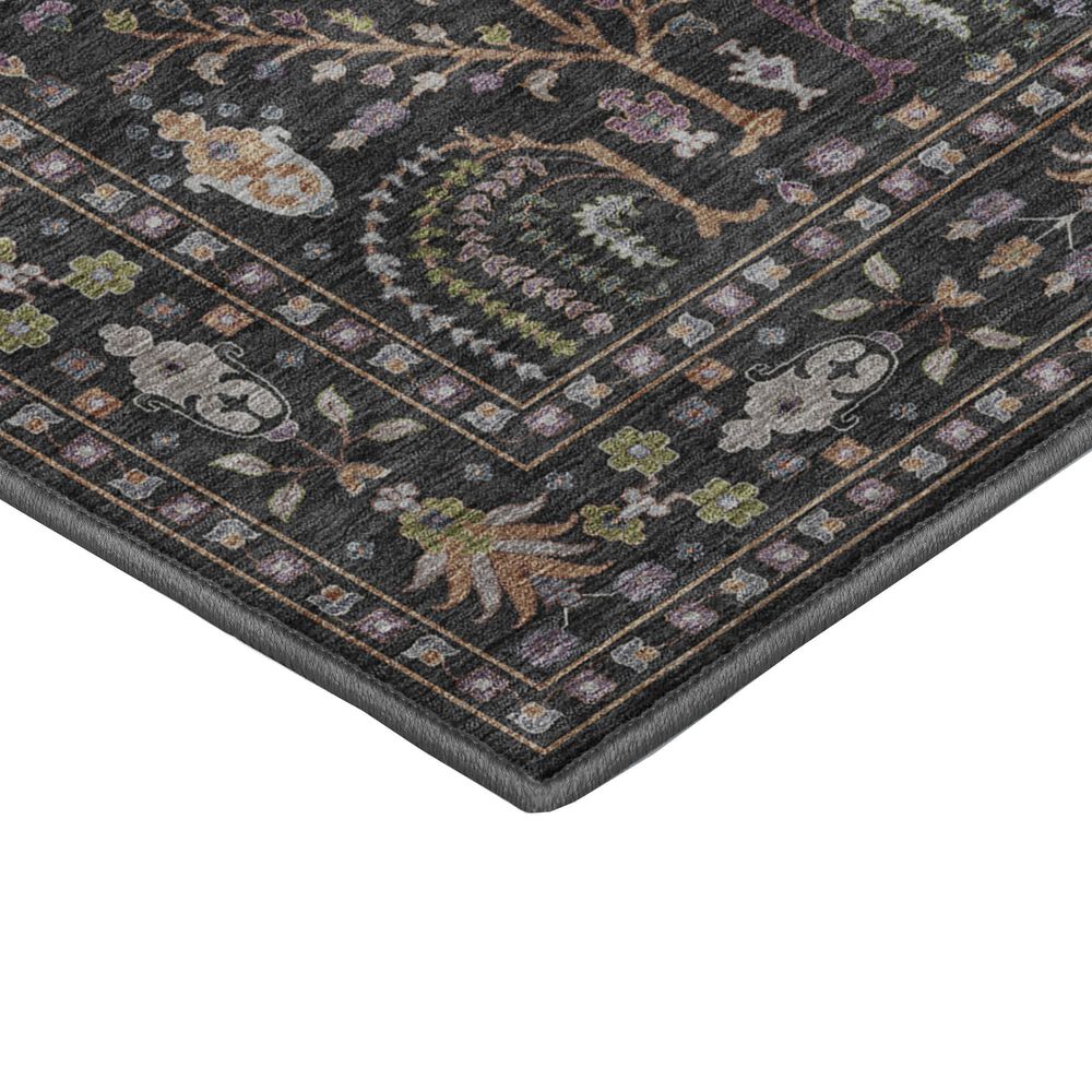 Dalyn Rug Company Hatay HY5 10&#39; x 14&#39; Black Area Rug, , large