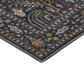 Dalyn Rug Company Hatay HY5 10" x 14" Black Area Rug, , large