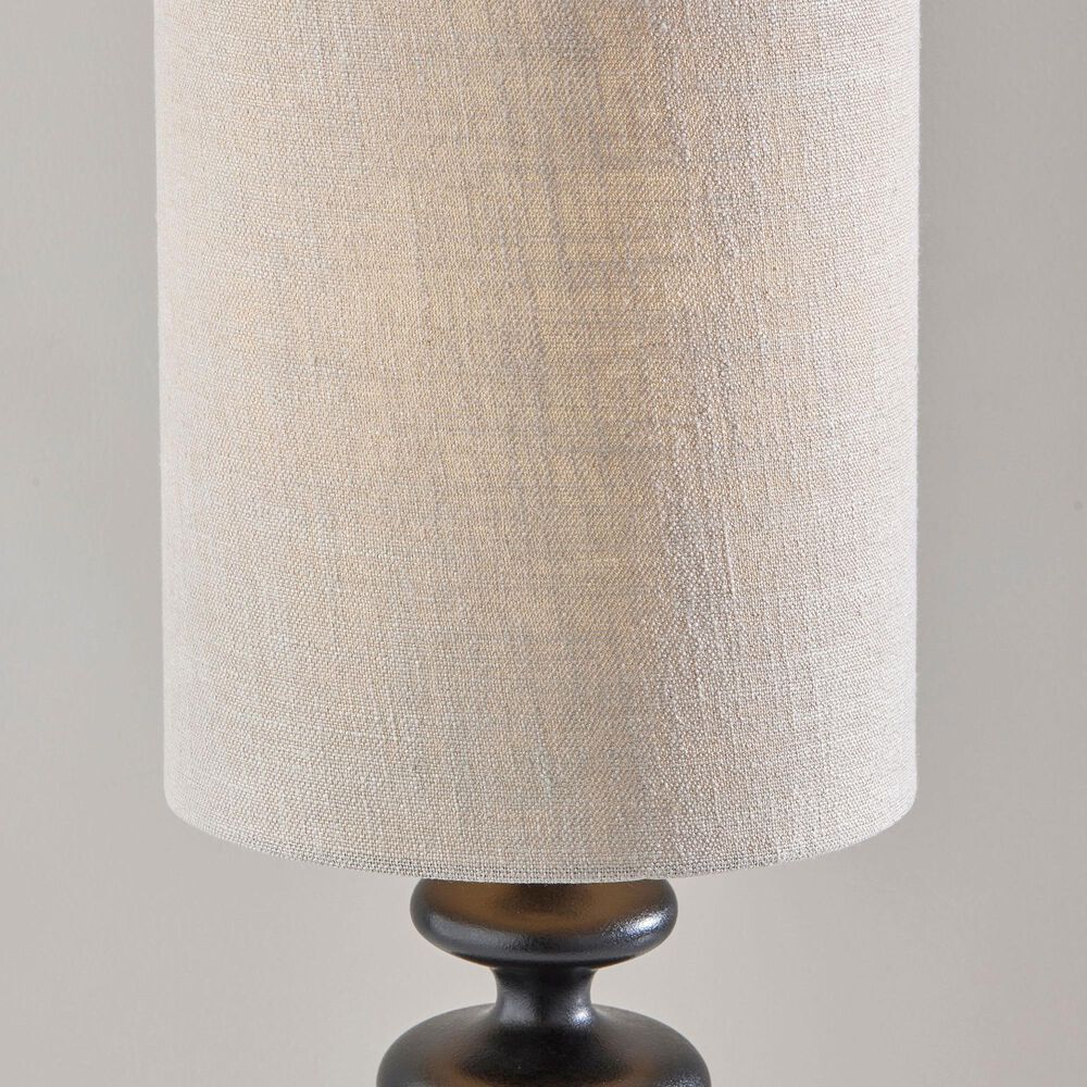 Adesso Beatrice Table Lamp in Matte Black, , large
