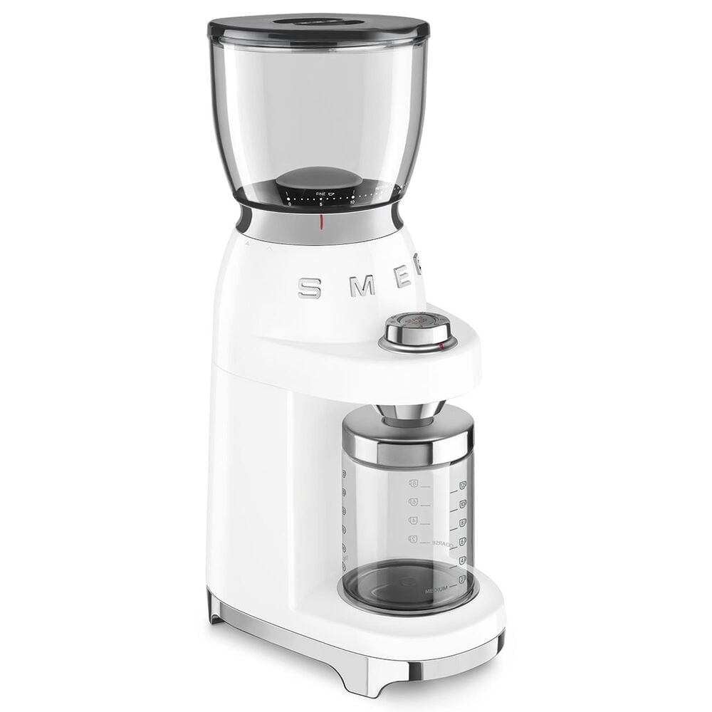 SMEG Retro Coffee Grinder, White, , large