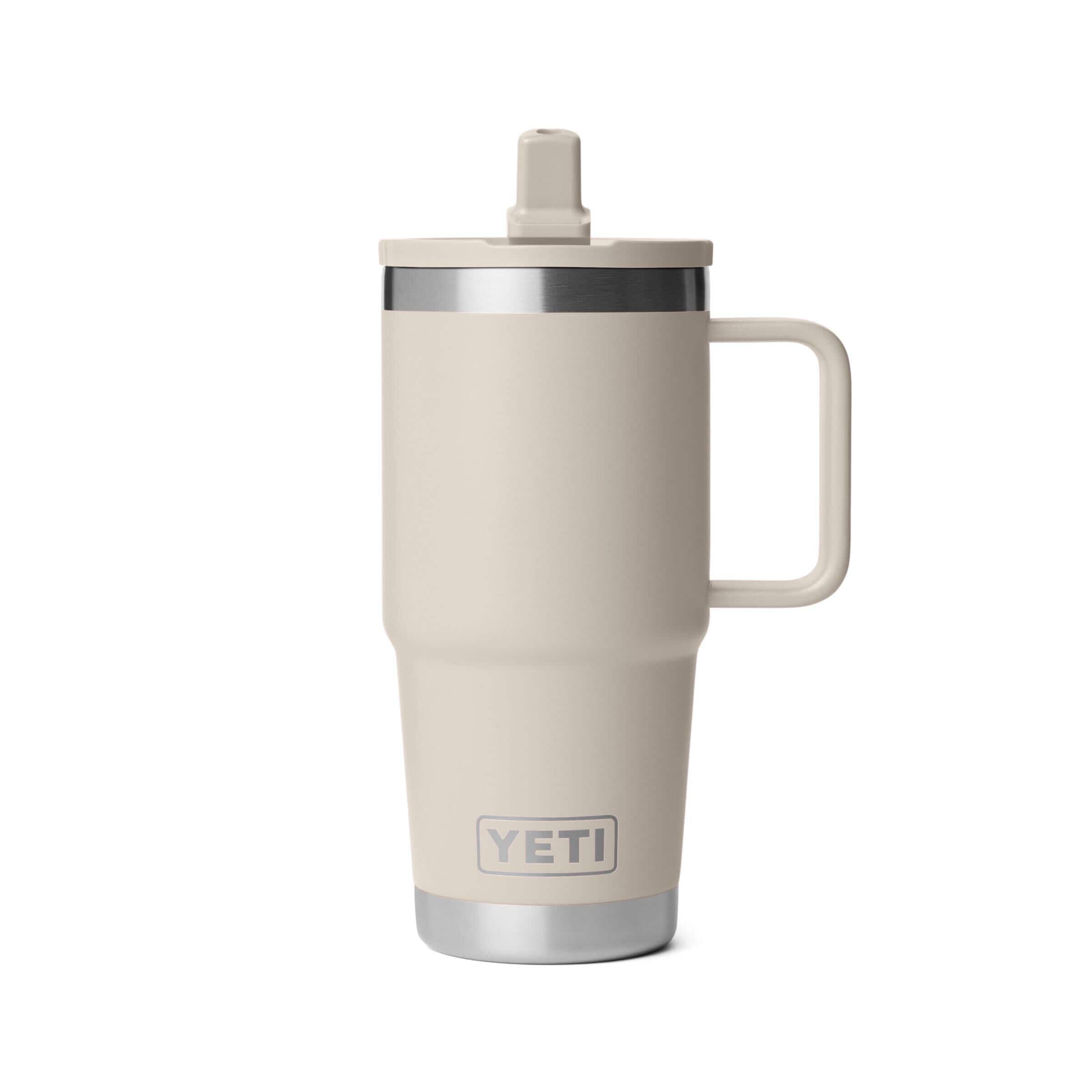 YETI Rambler 20 Oz Travel Straw Mug with Color-Matched Straw Lid