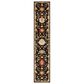 Nourison Antique Bloom Black 2"4" x 12" Runner, , large