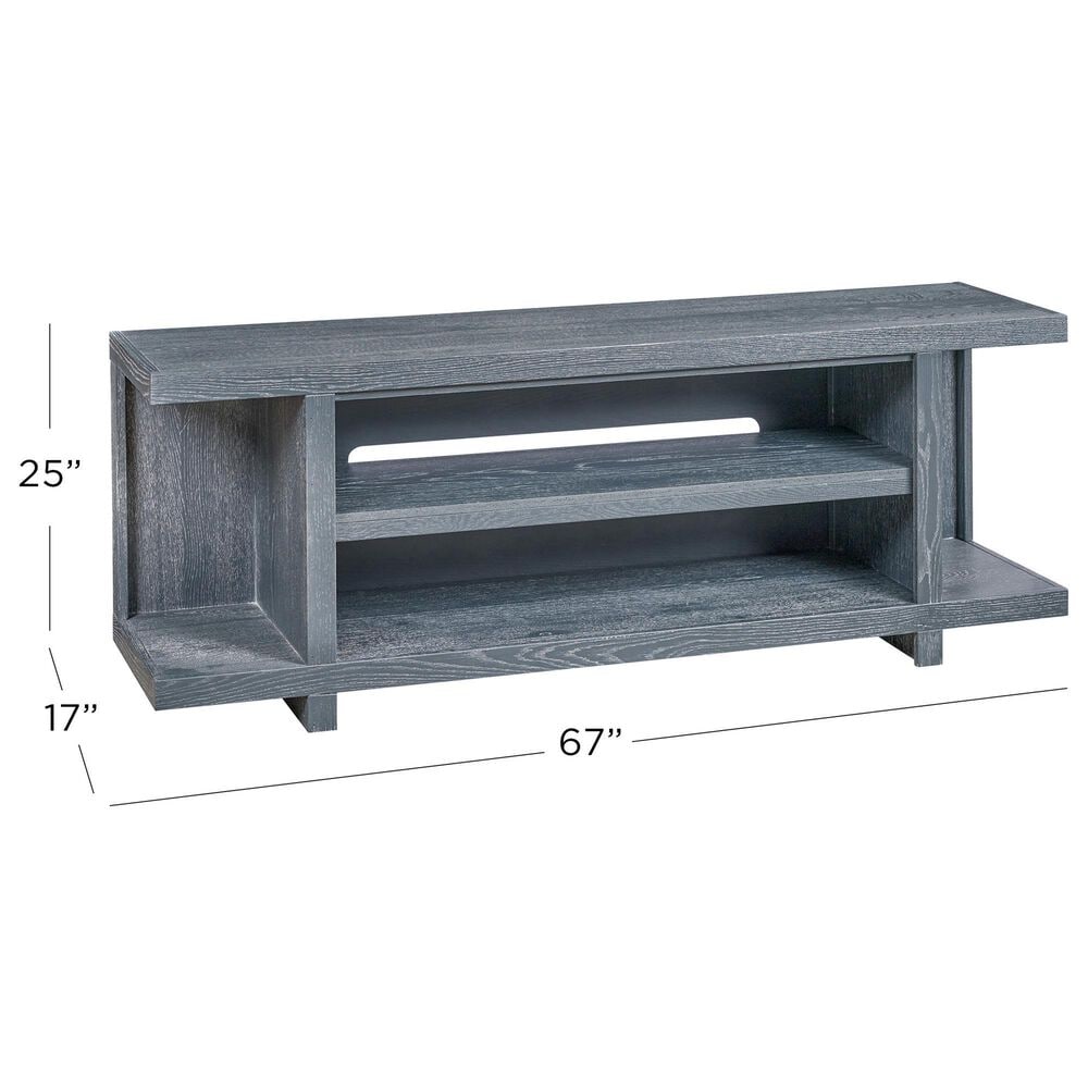 Riva Ridge Latitude 67" Open Console in Deep Indigo, , large