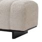 Hearth and Haven 64" Upholstered Dining Bench with Tufted Design in Beige, , large