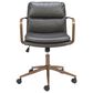 Zuo Modern Birao Office Chair in Bronze, , large