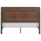 Ashley Fortlorn 4-Piece King Bedroom Set in Walnut Brown LED Light, , large