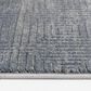 Central Oriental Clearwater Barris 5" x 7"6" Gunmetal and Shade Area Rug, , large