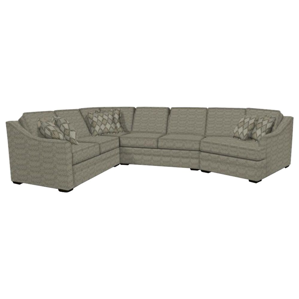 England Furniture Thomas 3-Piece Right Facing Sectional in Burmese Birch, , large