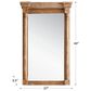 James Martin Savannah/Providence 27" Mirror in Driftwood, , large