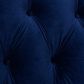 Jennifer Taylor Home La Rosa Victorian Chesterfield Tufted Stationary Sofa in Navy Blue Velvet, , large