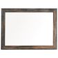 Ashley Drystan Youth Mirror in Brown Rustic, , large