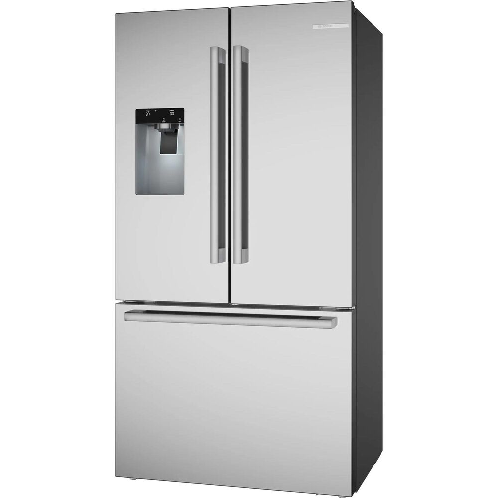 Bosch 21.6 Cu. Ft. 500 Series French Door Bottom Mount Refrigerator in Stainless Steel, , large