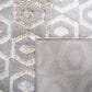 Safavieh Orchard 6"7" Square Grey and Gold Area Rug, , large