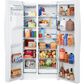 GE Appliances 24 Cu. Ft. Counter-Depth Side-By-Side Refrigerator with Extra Tall Dispenser and Energy Star in White, , large