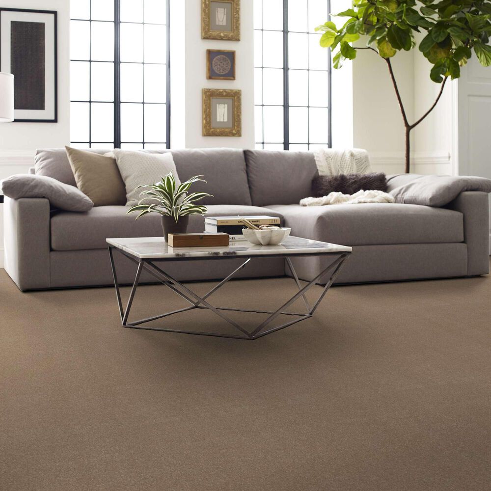 Shaw Luxuriant Carpet in Mountain Lion, , large
