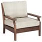 Jensen Outdoor Opal Lounge with Hi Back Cushions in Chocolate Brown, , large