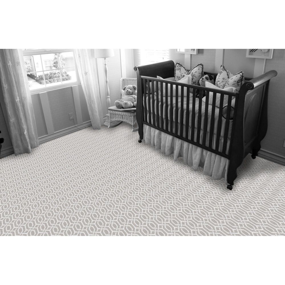 Milliken Brand Code Ornamental Essentials Carpet in Morning Fog, , large