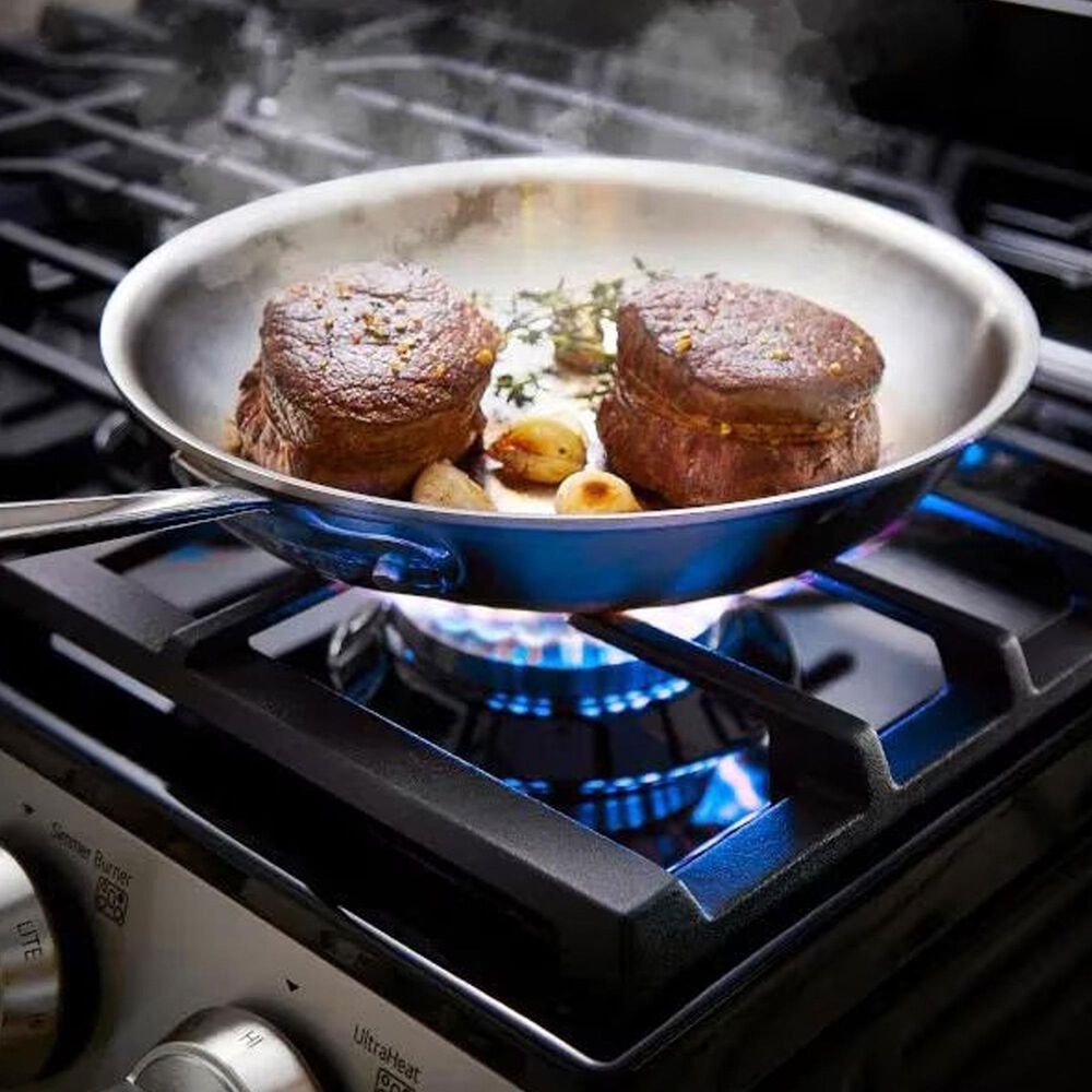 LG 6.3 Cu. Ft. Smart Gas Range in Stainless Steel, , large