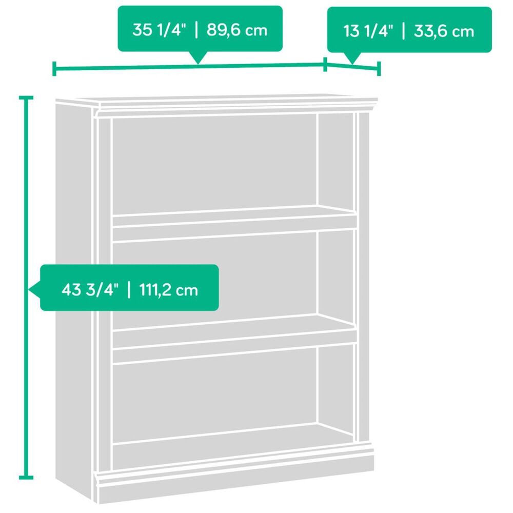 Sauder 3Shelf Bookcase NFM
