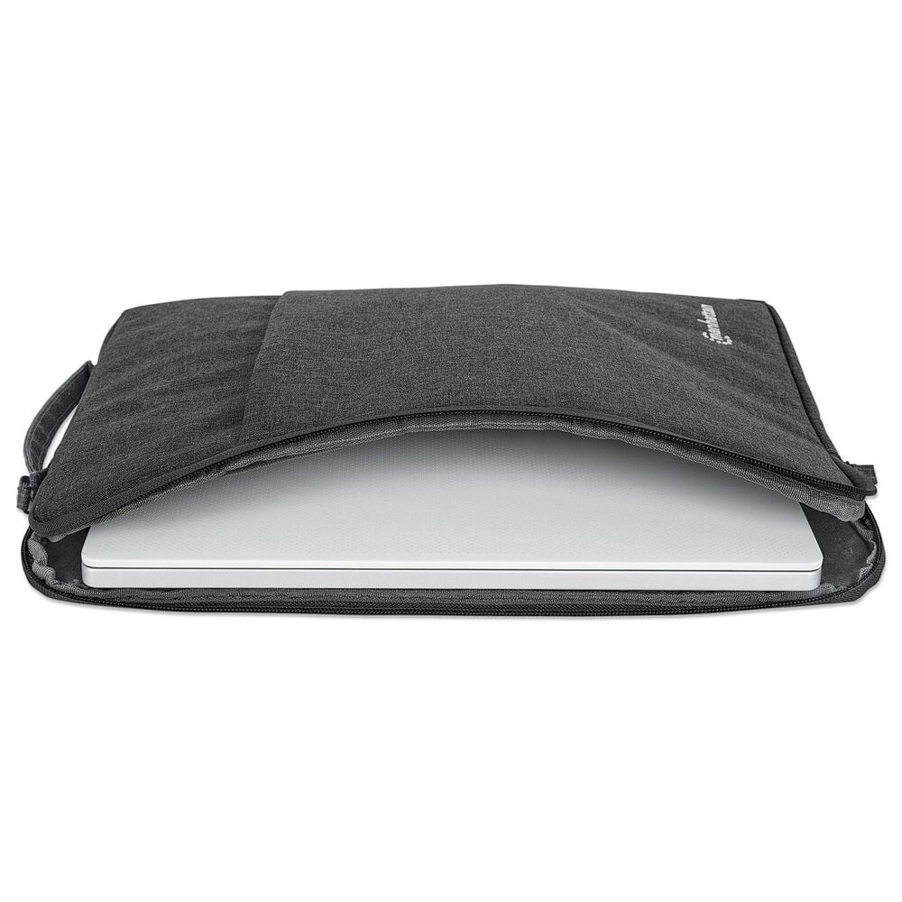 Manhattan Seattle 15.6" Laptop Sleeve in Gray, , large