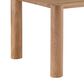 Moe"s Home Collection Post Small Dining Table in Natural - Table Only, , large