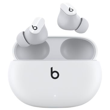 Beats Studio Buds True Wireless Noise Cancelling Earphones in White, , large