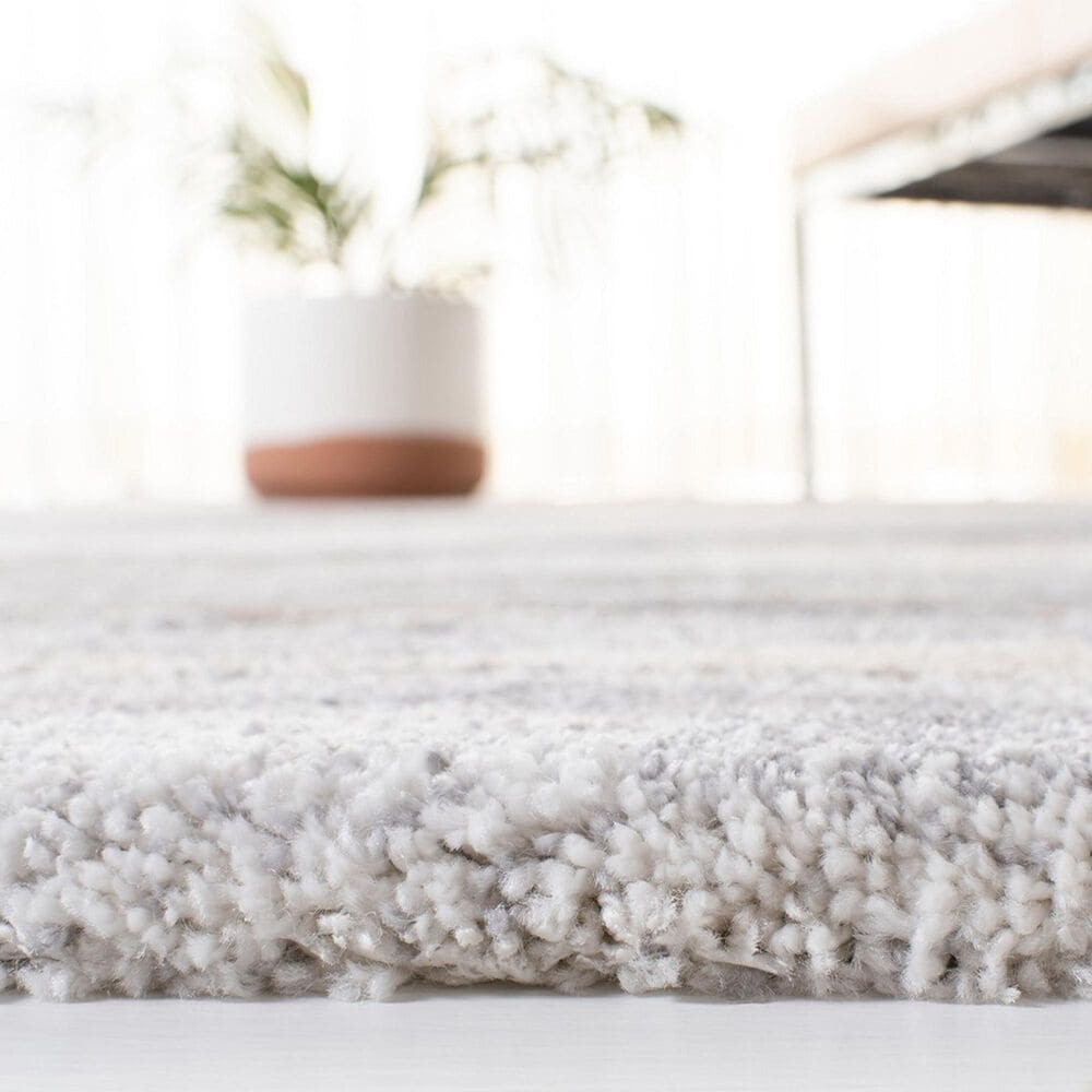 Safavieh Cyrus Shag CYR118G 11&#39; x 15&#39; Grey and Beige Area Rug, , large