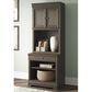Ashley Janismore 79" Bookcase in Weathered Gray, , large