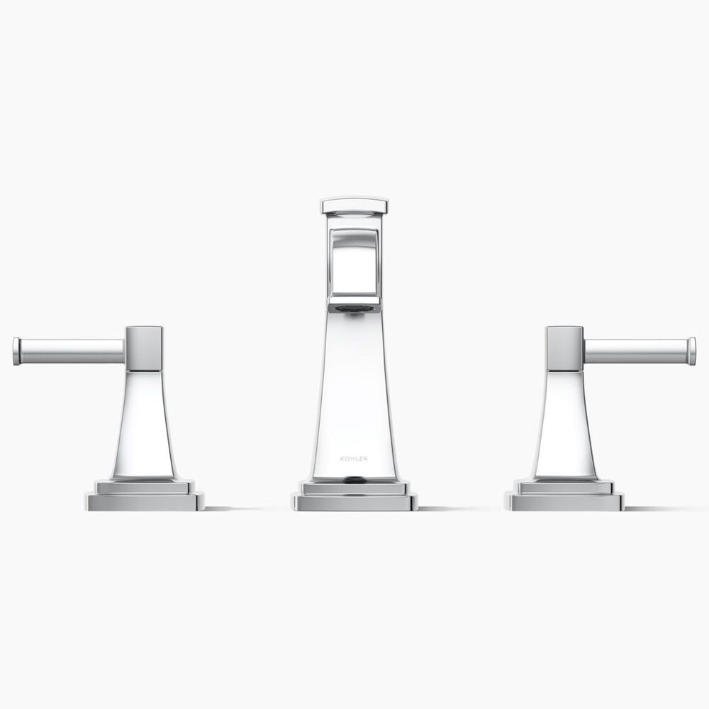 Kohler Riff Widespread Bathroom Sink Faucet in Polished Chrome, , large