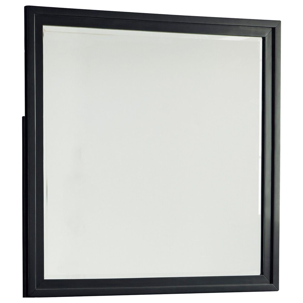 Ashley Kraeburn Bedroom Mirror in Satin Black, , large