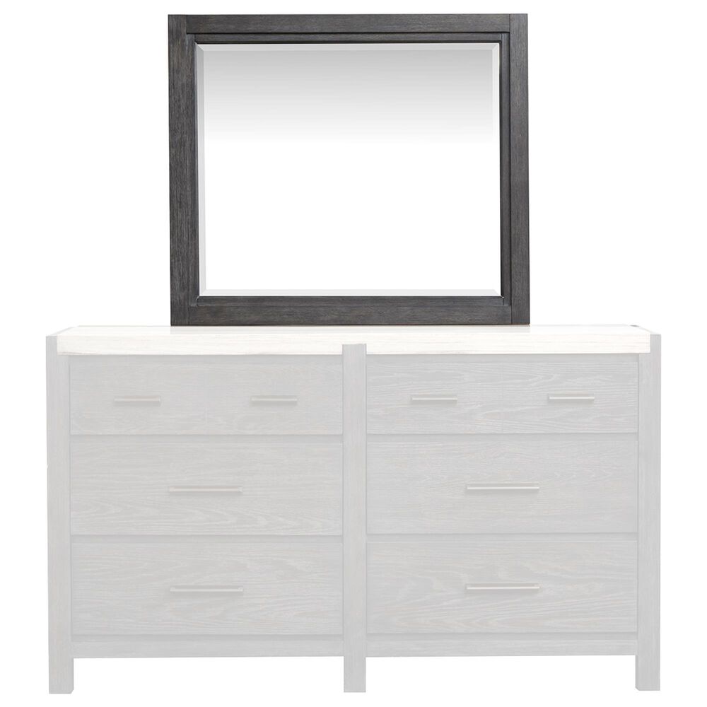 Nicolette Home Plum Creek Landscape Mirror in Ravenwood Black, , large