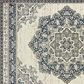 Oriental Weavers Richmond 5504I 12" x 15" Ivory and Navy Area Rug, , large